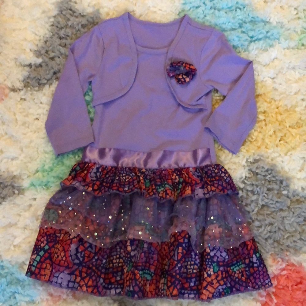Purple dress